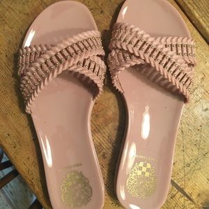 Vince Camuto blush jelly sandals size 7
